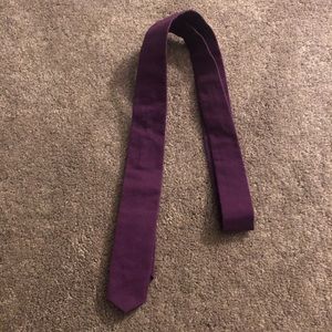Vintage Tripp NYC purple skinny tie